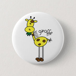 Giraffstick figur knäppas knapp