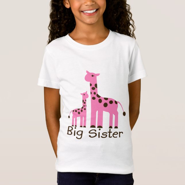 Giraffstorasyster T Shirt (Framsida)