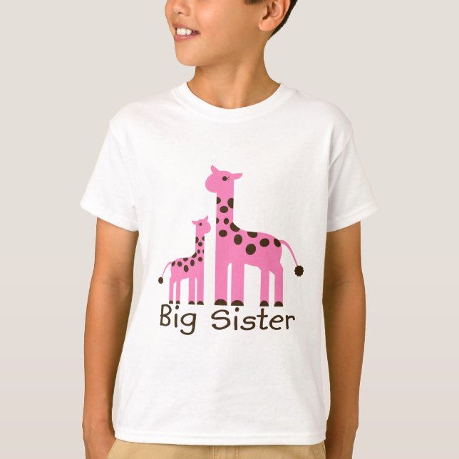 Giraffstorasyster T-shirt (Framsida)