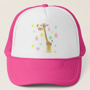 girafftecknad truckerkeps
