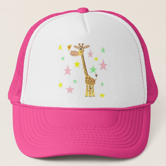 girafftecknad truckerkeps (Framsida)