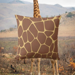 Girafftryck Kudde
