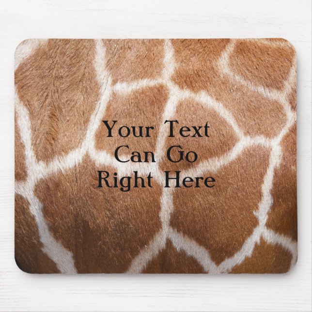 Girafftryck Mousepad Musmatta (Framsidan)