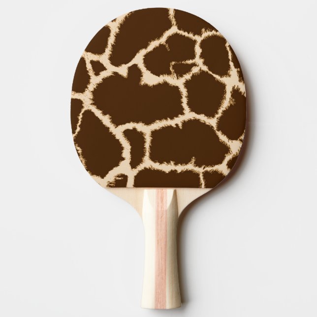 Girafftryck Pingisracket (Baksidan)