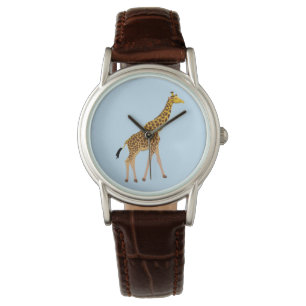 Girafftryckklocka Armbandsur