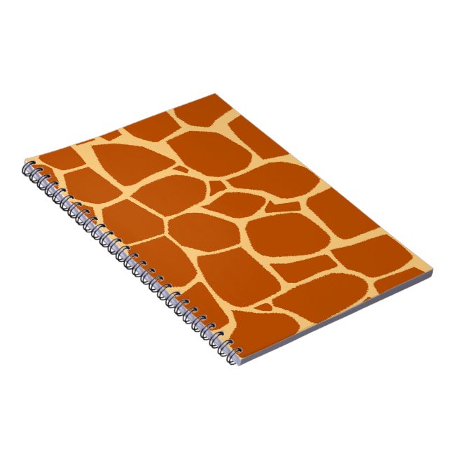 Girafftryckmönster Anteckningsbok (Högra Sidan)