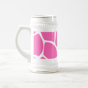 Girafftryckmönster i ljus Pink. Sejdel