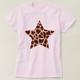 Girafftryckstjärna T Shirt
