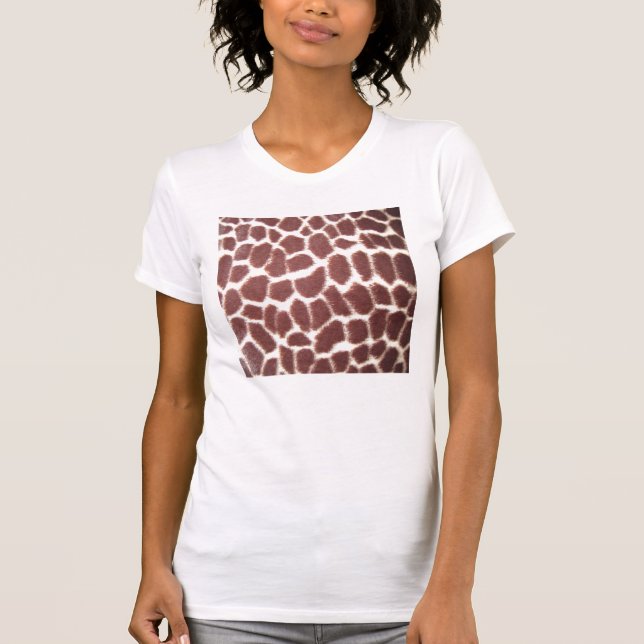 Girafftryckutslagsplats T-shirt (Framsida)