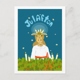 Girafton Julafton Vykort