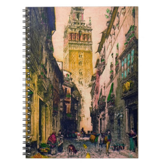 Giralda 1916 anteckningsbok med spiral