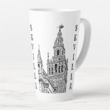 Giralda Sevilla-katedralen. Andalusien, Spanien.