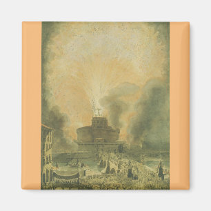Girandola vid Castel Sant'Angelo Magnet