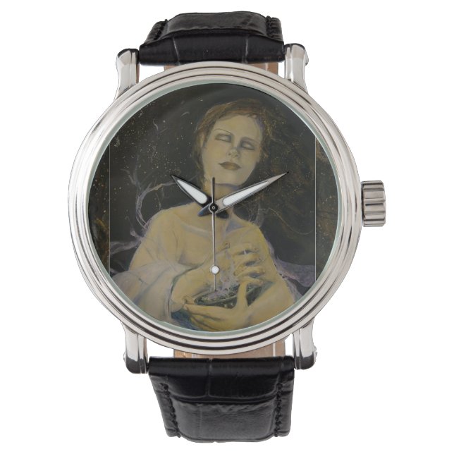 Girard Reiki Energy Healing Zen Chi Hälsa Armbandsur (Framsida)