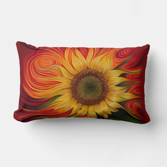Girasol Dinámico kudder Lumbarkudde (Framsida)