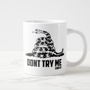 Gird Up Defence Försök inte med mig Jumbo Mugg