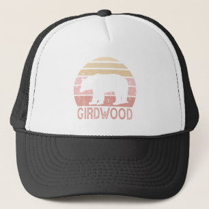 Girdwood Alaska Retro Bear Keps