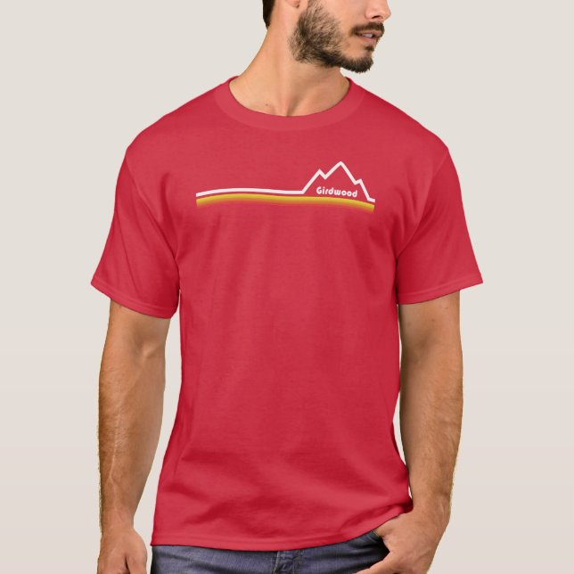 Girdwood, Alaska T Shirt (Framsida)