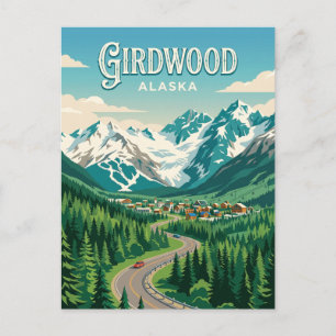 Girdwood USA Vykort