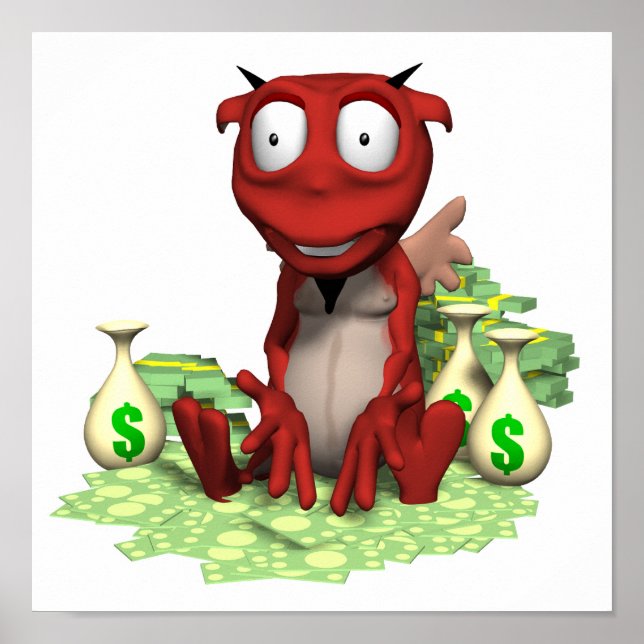 girig djävulen poster (Framsidan)