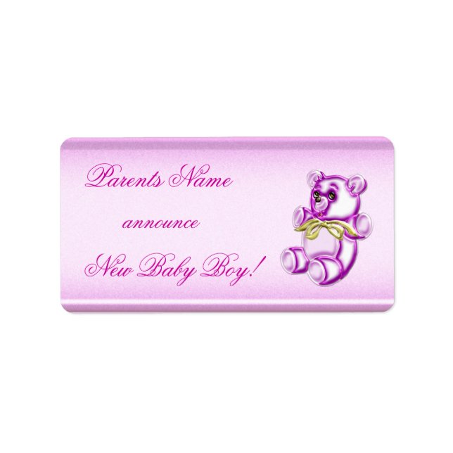 Girl #1 adressetikett (Framsidan)