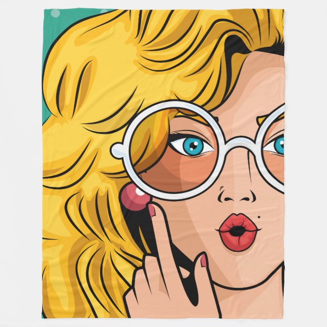 Girl #1 fleecefilt (Framsidan)