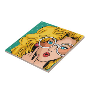 Girl #1 kakelplatta