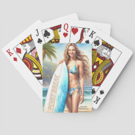 Girl Action Point Break Casinokort