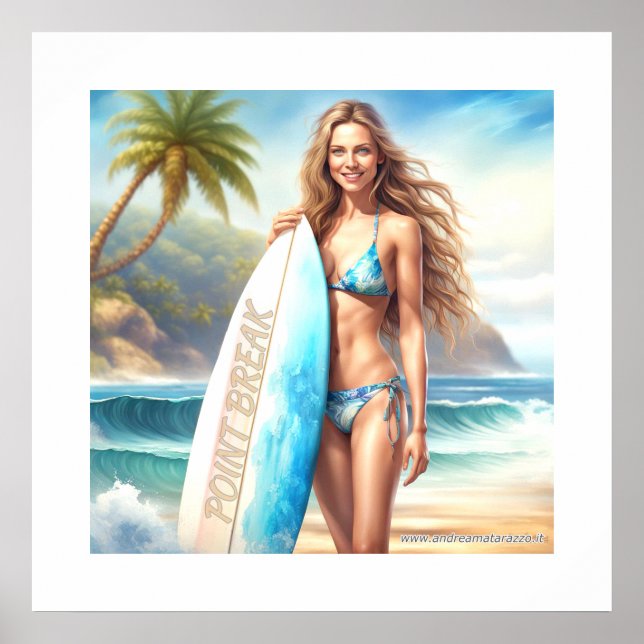 Girl Action Point Break Poster (Framsidan)