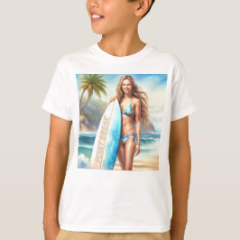 Girl Action Point Break T Shirt