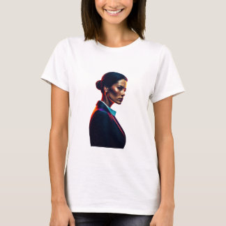 Girl AI bild T Shirt
