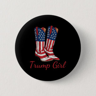 Girl American Flagga Vote Trump Girl Republican Co Knapp