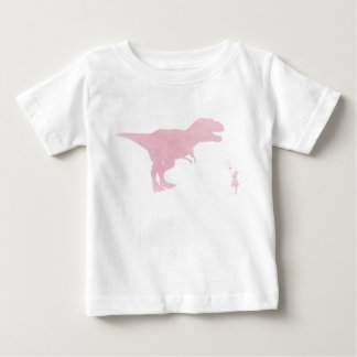Girl and Dinosaur - Dinosaur Kärlek Shirt T