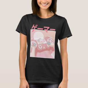 Girl Anime Kawaii Gaming Cute Video Game Women Gir T Shirt
