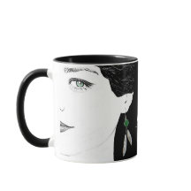 Girl ansikte namn Lucy anpassade blommigt mode