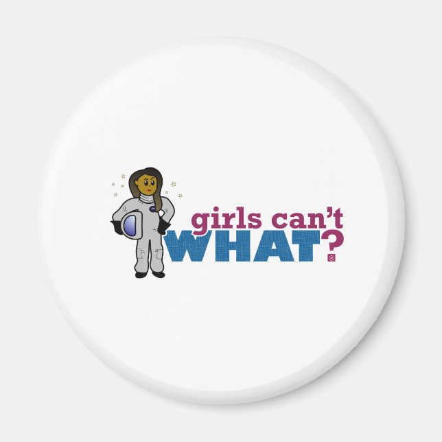 Girl Astronauts Magnet (Framsidan)