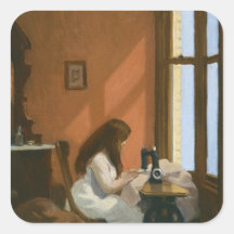 Girl at a Sewing Maskin (av Edward Hopper)