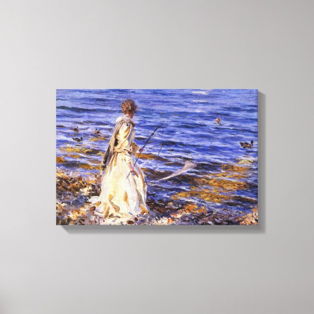 Girl (av John Singer Sargent) Canvastryck (Framsida)