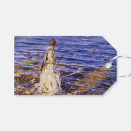 Girl (av John Singer Sargent) Presentetikett