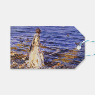 Girl (av John Singer Sargent) Presentetikett