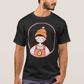 Girl Avocado Vintage SA T Shirt