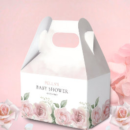 Girl Baby i Bloom Baby Shower Tack Presentaskar