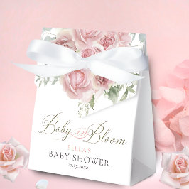 Girl Baby i Bloom Baby Shower Tack Presentaskar