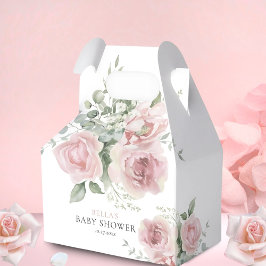 Girl Baby i Bloom Baby Shower Tack Presentaskar