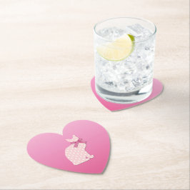 Girl Baby Shower Underlägg Papper