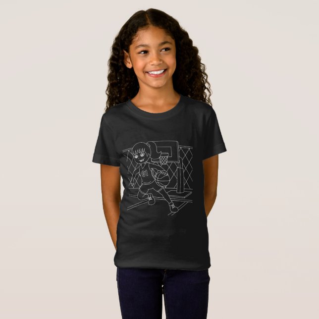 Girl Baller T Shirt (Hel framsida)