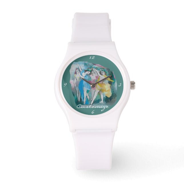 Girl Ballerina Dancers Thunder_Cove Armbandsur (Framsida)