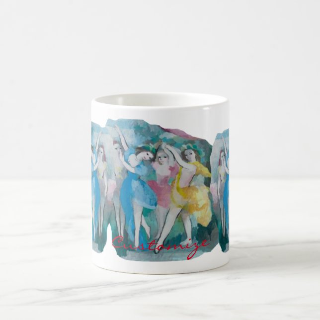 Girl Ballerina Dancers Thunder_Cove Kaffemugg (Center)