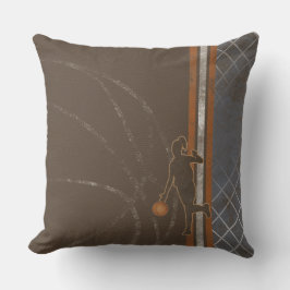 Girl Basketball Pillow Kudde