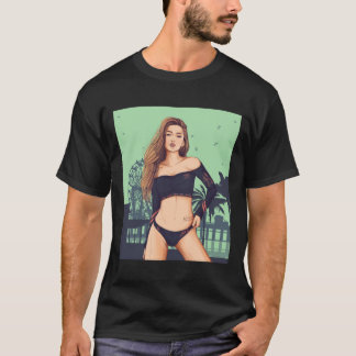 Girl Beach GTA V vibe T Shirt